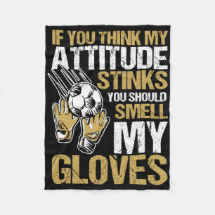Goalie Soccer Goalkeeper Sport Player Goaltender T Fleece Blanket