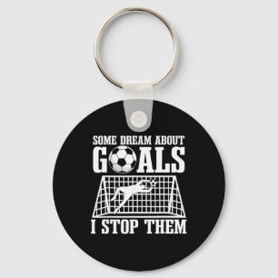 Goalie Soccer Player Goalkeeper Team Keeper Sport Key Ring