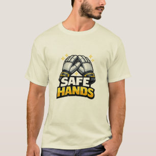 Goalkeeper Gloves Soccer T-Shirt
