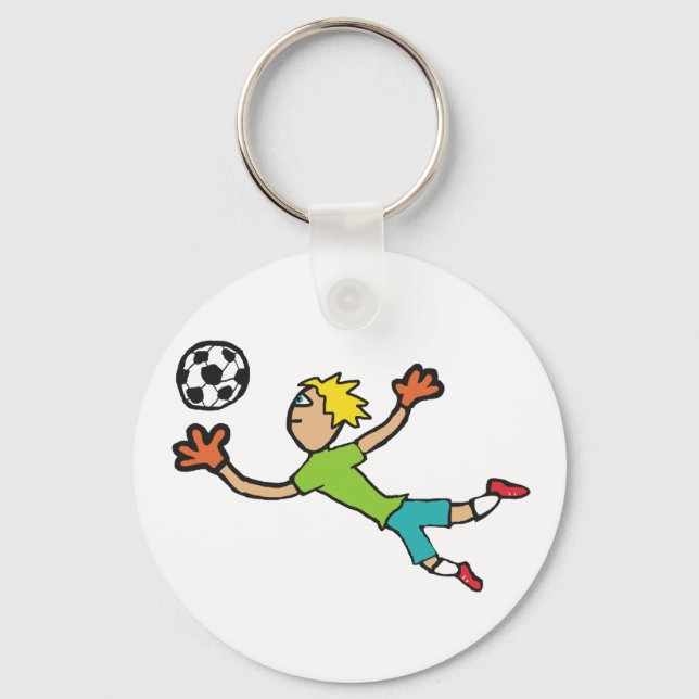 Goalkeeper Key Ring (Front)