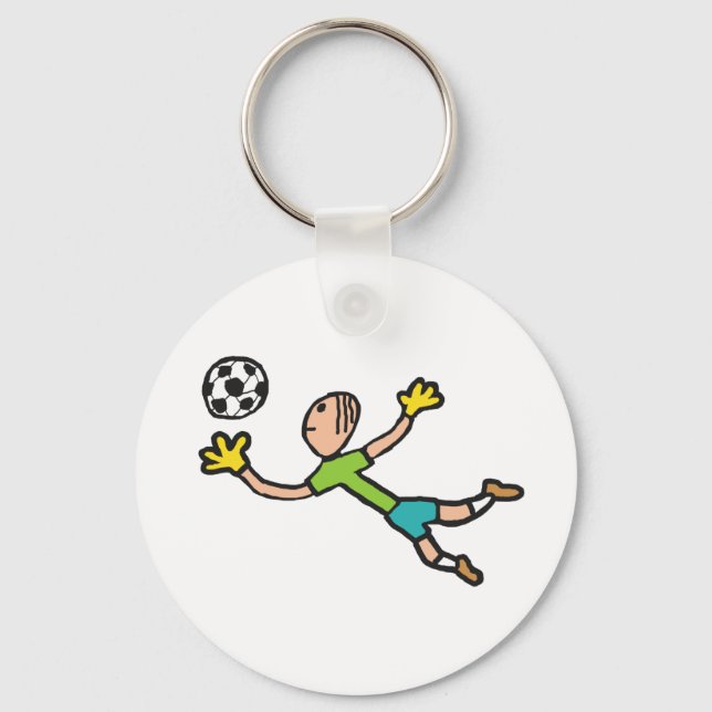 Goalkeeper Key Ring (Front)