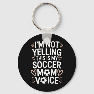 Goalkeeper Lover Mom, This Is My Soccer Mother Voi Key Ring