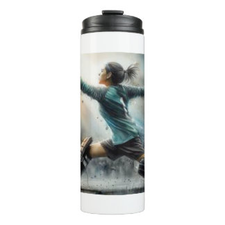 Goalkeeper Saves Soccer Ball,  Thermal Tumbler
