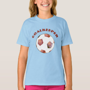 Goalkeeper Soccer Football Ball Funky T-Shirt
