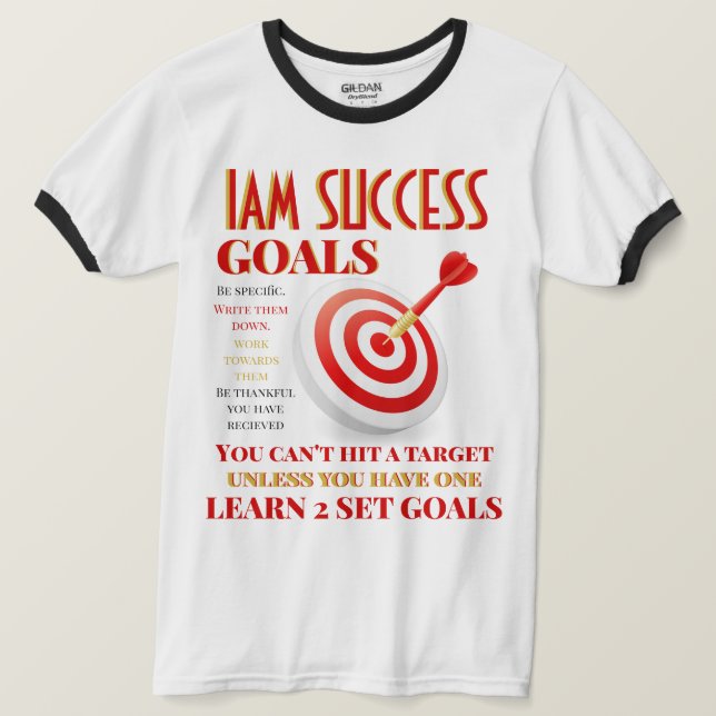 GOALS T-Shirt (Design Front)
