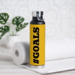 #GOALS WATER BOTTLE<br><div class="desc">#GOALS; Setting them,  reaching them.</div>