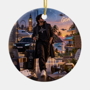 Goan Londonkar • Two Cities One Soul • Same Roots Ceramic Tree Decoration