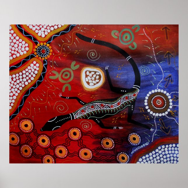 Goanna Dreaming Poster (Front)
