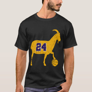 Goat 24 Shirt For Men Women Kids Funny Basketball