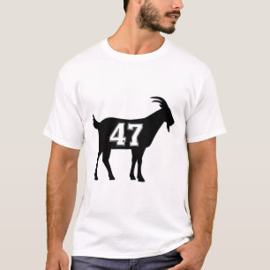 Goat 47 Trump Number 47 President Trump Goat 47 Tr T-Shirt
