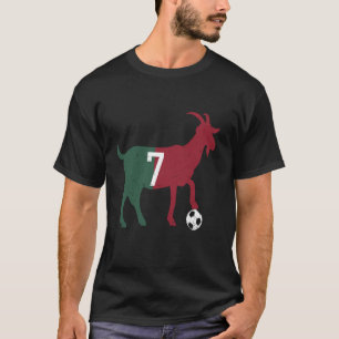 Goat 7 - Number 7 Goat Football Soccer Men Women B T-Shirt
