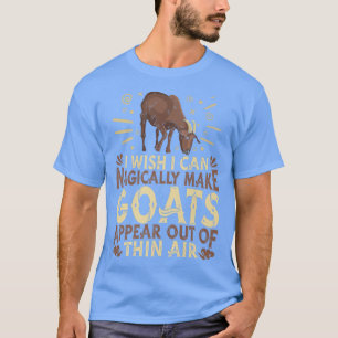 Goat Animal Farm Husbandry Farming Domestic Goat T-Shirt