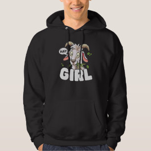 Goat Animal Farmer Goat Lady Rancher Farming 1 Hoodie