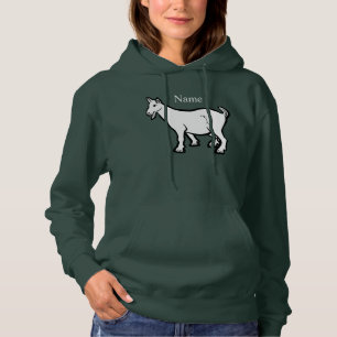 Goat Animal Thunder_Cove Hoodie