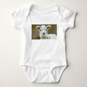 GOAT Baby Bodysuit