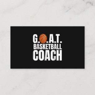 Goat Basketball Coach Gift Enclosure Card