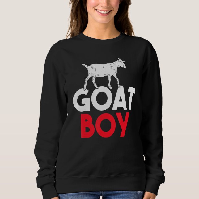 Goat Boy Goats   Sweatshirt (Front)