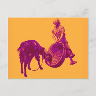 Goat Boy Vintage Meyerheim Pop Art Cute 1893 Child Postcard