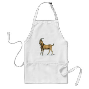 Goat: Brown Standard Apron