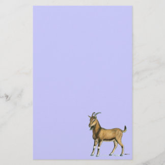 Goat: Brown Stationery