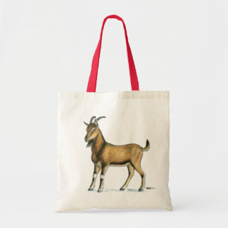 Goat: Brown Tote Bag