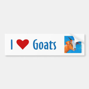 Goat Bumper Sticker