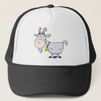 Goat Cartoon Character Trucker Hat