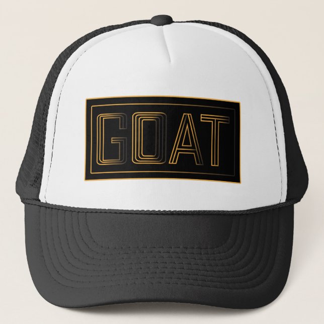 GOAT Champion Trucker Hat (Front)