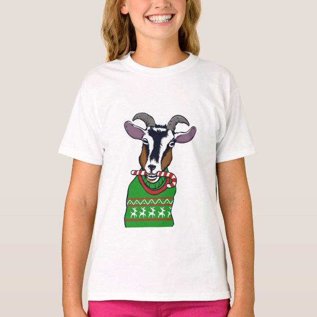 Goat Christmas Sweater (Front)