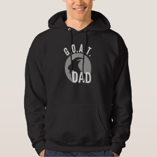 Goat Dad Best Dad Ever for Dad Husband Father s Hoodie