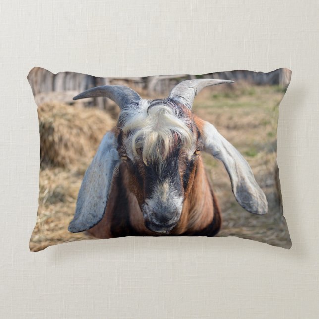 Goat Decorative Cushion (Front)