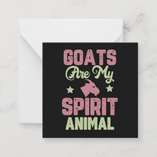 Goat design card