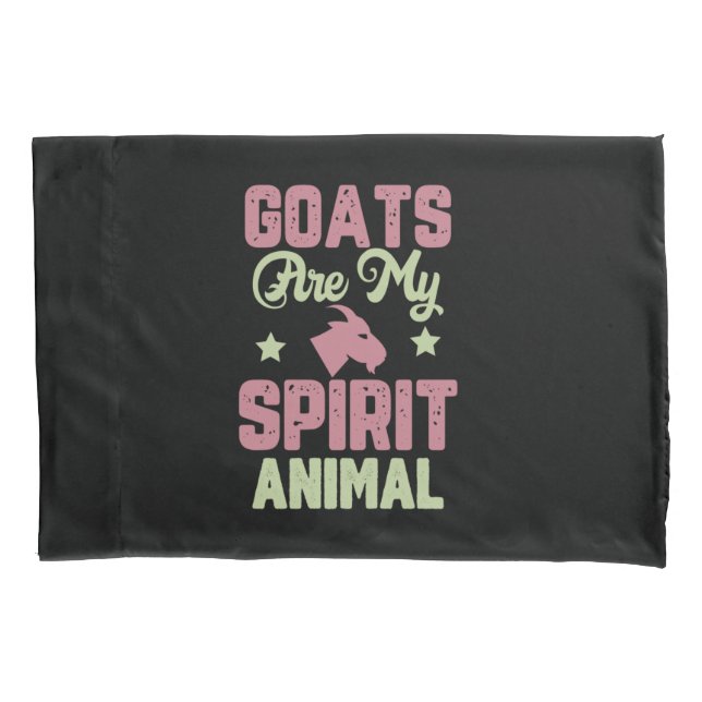 Goat design pillowcase (Front)
