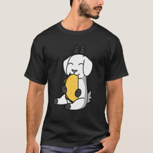 Goat Eating A Taco Pet T-Shirt