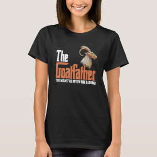 Goat Farm Animal Farmer Goat Dad Farm Animal T-Shirt