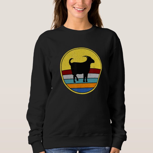 Goat Farmer Goat Halter Sweatshirt (Front)