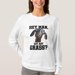 Goat for Goat Lovers Farm Apparel Meme Pun Funny G T-Shirt