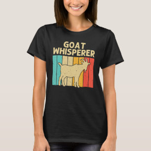 Goat For Men Women Farm Animal   Goat Whisperer T-Shirt