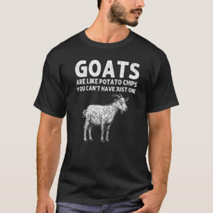 Goat For Men Women Goat Farmers Animal Farming T-Shirt