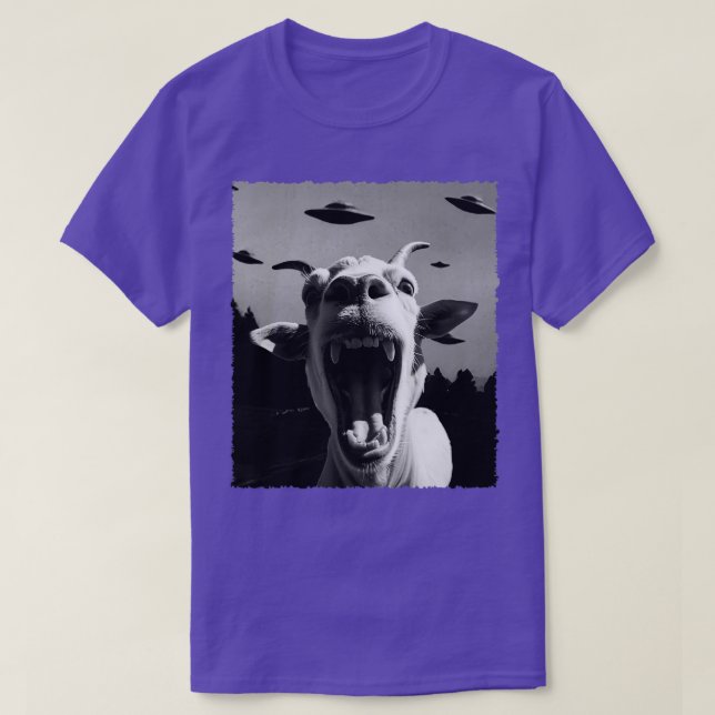 Goat Galore Unique Tee Celebrating the Charm of Ca (Design Front)