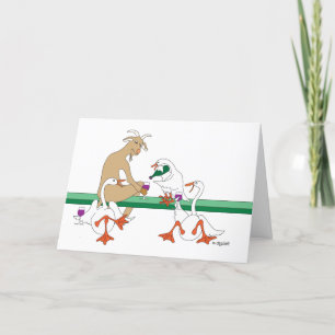 Goat, Geese & Wine Card