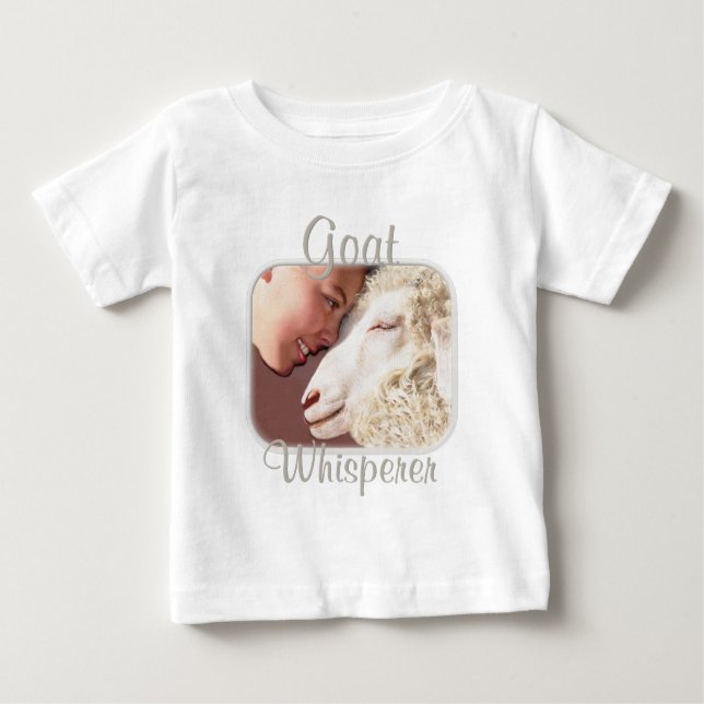 Goat Gifts Goat Whisperer Baby T-Shirt (Front)