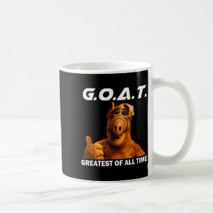 Goat Greatest Of All Time Funny Meme  Coffee Mug