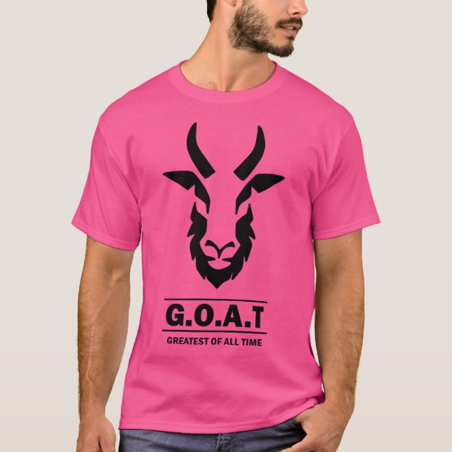 Goat - Greatest Of All Time T-Shirt (Front)