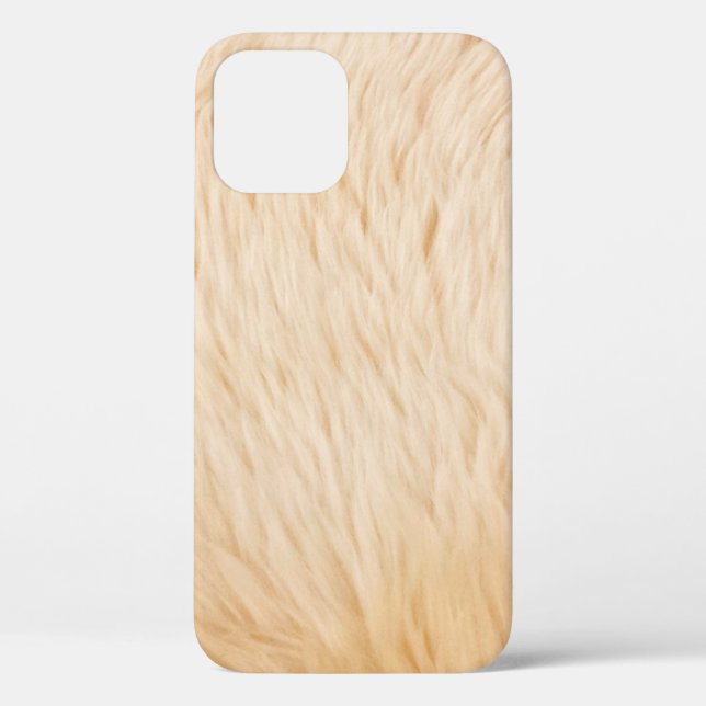 Goat hair fur animal texture Case-Mate iPhone case (Back)