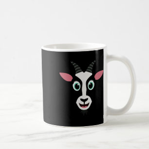 Goat Halloween Costume Goat Face Lazy Halloween Co Coffee Mug