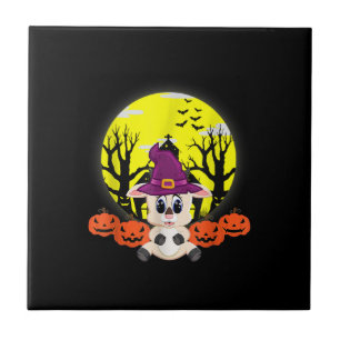Goat Halloween Pumpkin Funny Halloween Costume Tile