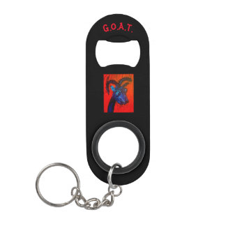 Goat Head Key Chain