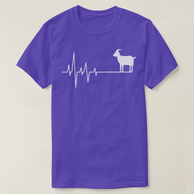 Goat Heartbeat 3 T-Shirt (Design Front)
