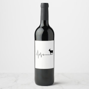 Goat Heartbeat Wine Label